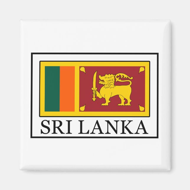 Sri Lanka Magnet (Vorne)