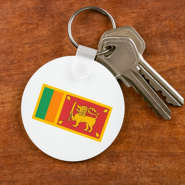 Sri Lanka National Flag Lion Symbol Schlüsselanhänger (Von Creator hochgeladen)