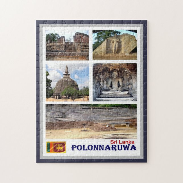 Sri Lanka - Polonnaruwa - Mosaik - (Vertikal)