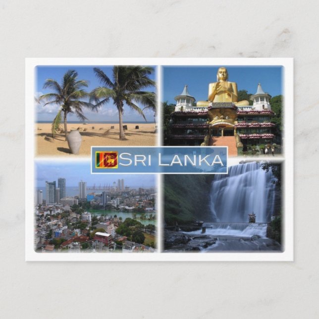 Sri Lanka - Postkarte (Vorderseite)