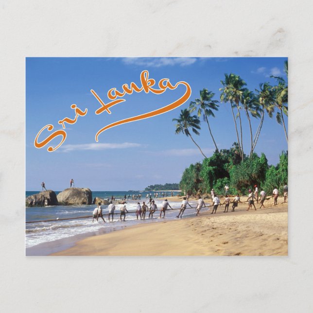 Sri Lanka Postkarte (Vorderseite)