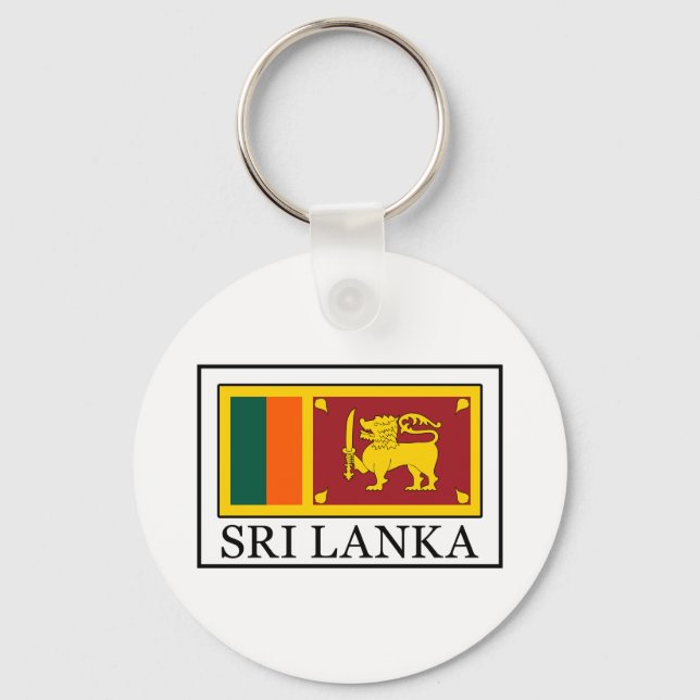 Sri Lanka Schlüsselanhänger (Vorderseite)
