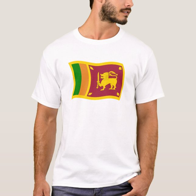 Sri Lanka-Shirt T-Shirt (Vorderseite)