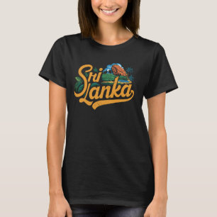 Sri Lanka Souvenir Landschaftliche Natur T-Shirt