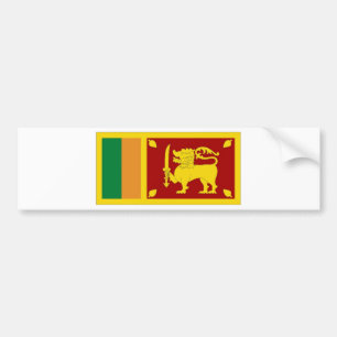 Sri Lanka Staatsflagge Autoaufkleber