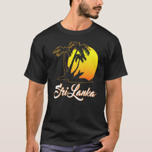 Sri Lanka Surfer Sunset Beach Urlaub Sri L T-Shirt