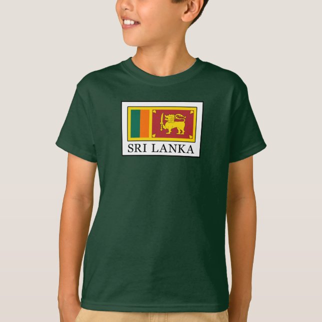 Sri Lanka T-Shirt (Vorderseite)