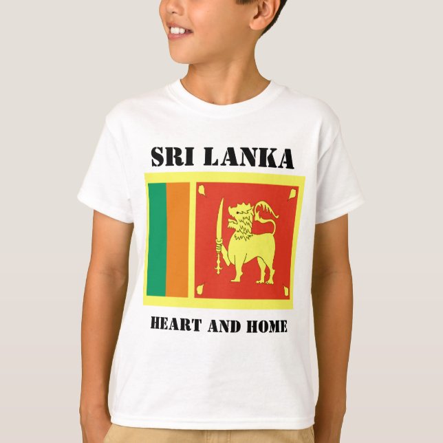 Sri lanka T-Shirt (Vorderseite)