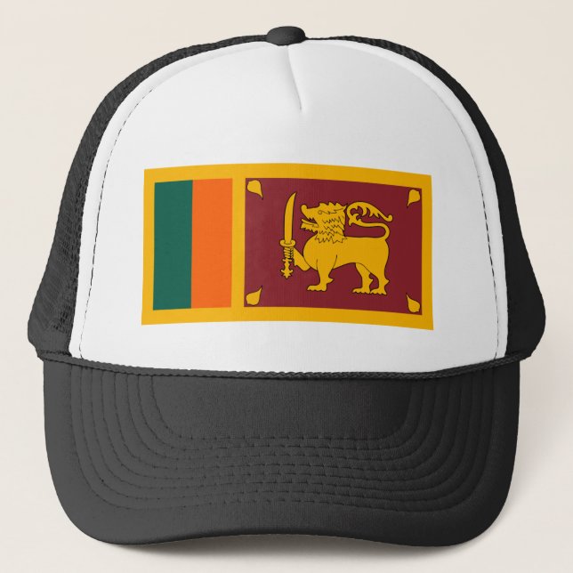 Sri Lanka Truckerkappe (Vorderseite)