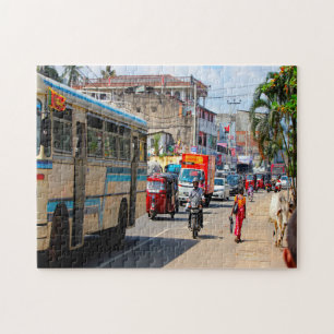 Sri Lanka Tut Tut's und Verkehr