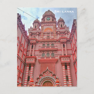 Sri Lanka Vintage Reise Tourismus Anzeige Postkarte