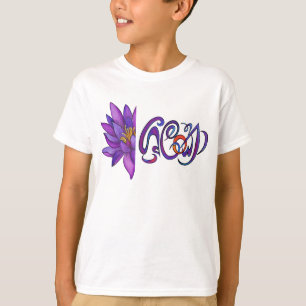 SRI LANKA Word mit Lotus T-Shirt