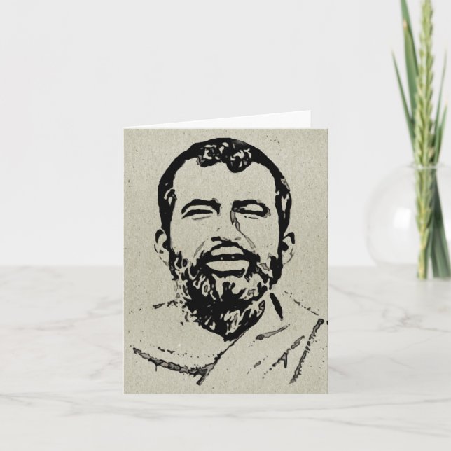 Sri Ramakrishna Note Card Karte (Vorderseite)