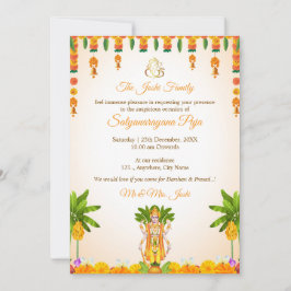 Sri Satyanarayan Katha Einladungskarte