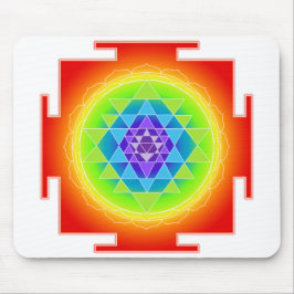 Sri Yantra/Chakra/Rainbow Mousepad