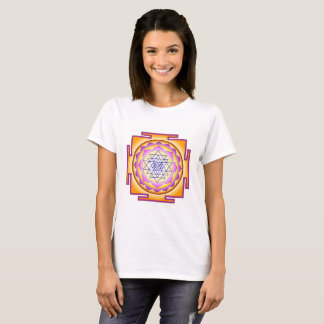Sri Yantra Chakra Shiva Shakti Navayoni Göttin T-Shirt