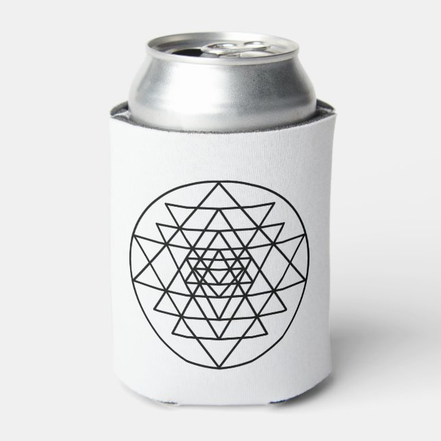 Sri Yantra Dosenkühler (Kanne Vorderseite)