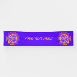 Sri Yantra - Hinduismus Symbol Design 1 Banner