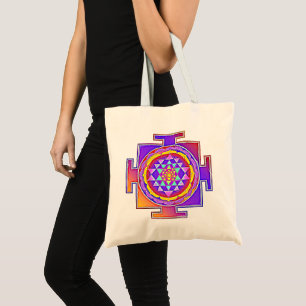 Sri Yantra - Hinduismus Symbol Design 1 Tragetasche