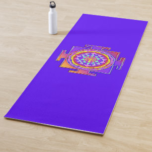 Sri Yantra - Hinduismus Symbol Design 1 Yogamatte