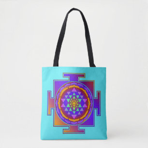 sri yantra + Ihr Backgr. Ideen Tasche