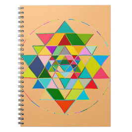 Sri Yantra Journal Notizblock