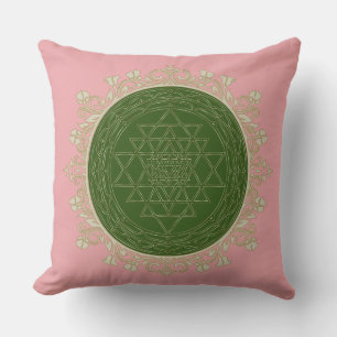 Sri Yantra Mandala - Pillow Kissen