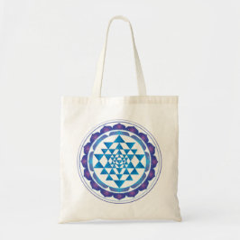 Sri Yantra Mystical Sacred Geometry Symbol Tragetasche