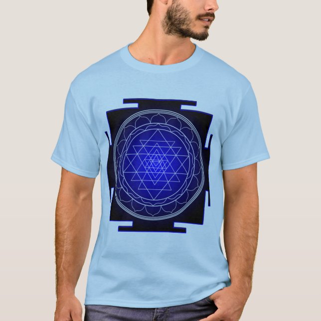 sri yantra Shirt (Vorderseite)