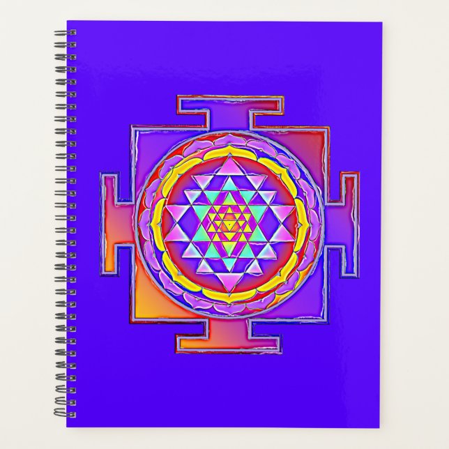 Sri Yantra - Symbole hindouiste Design 1 (Devant)