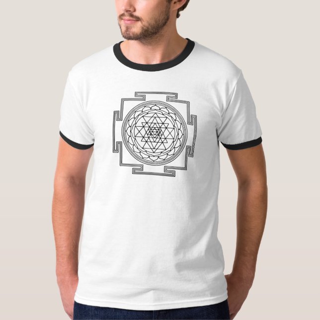Sri Yantra T-Shirt (Vorderseite)