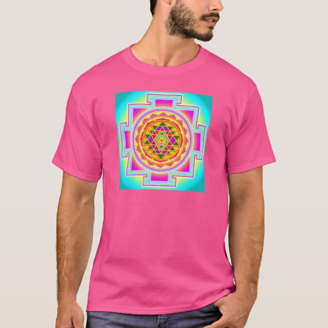 Sri Yantra T-Shirt (Vorderseite)
