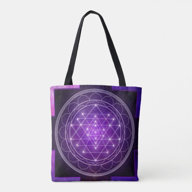 Sri Yantra! Tasche (Rückseite)