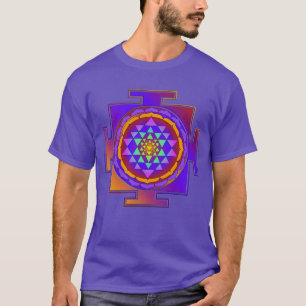SRI YANTRA voll gefärbt + Ihre Ideen T-Shirt