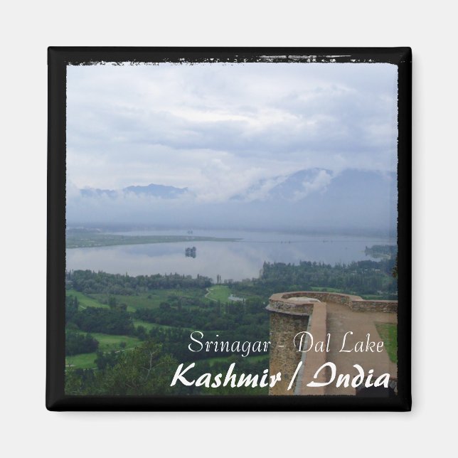 Srinagar, Kaschmir, Indien (Magnet) Magnet (Vorne)