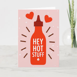 Sriracha Love Hot Stuff Karte