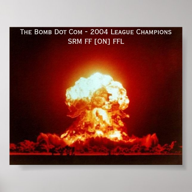 SRM 2004 Champion Poster (Vorne)