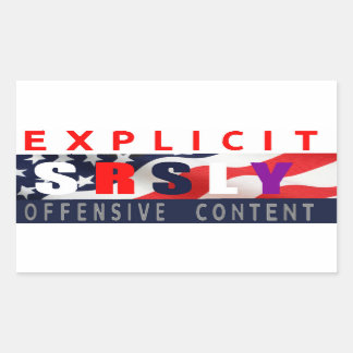 Srsly Murica Design 1 Sticker