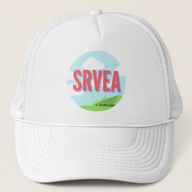SRVEA Trucker Hat Truckerkappe (Vorderseite)