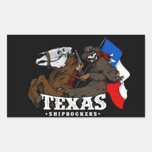 SRXTX-Aufkleberflagge Rechteckiger Aufkleber