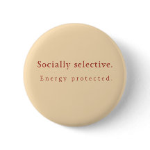 SS Button Pin – Minimalist Neutral Aesthetic Badge