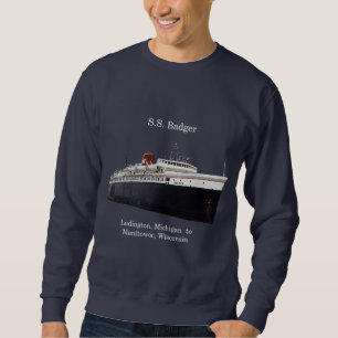 SS-Dachs-Shirtdunkelheit Sweatshirt