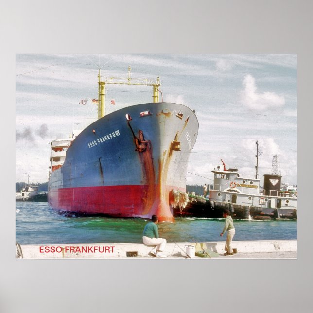 SS ESSO FRANKFURT POSTER (Vorne)