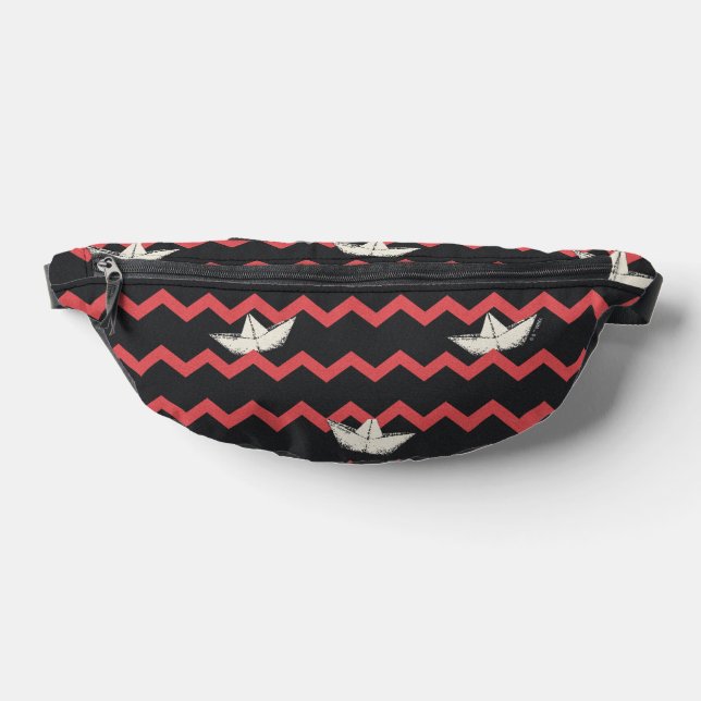 SS Georgie Boat Zickzack Pattern Bauchtasche (Ablage )