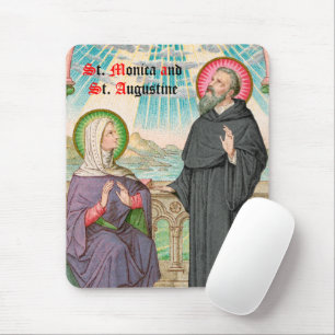 SS. Monica und Augustine in Ostia (SAU 047) Mousepad