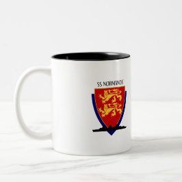 SS Normandie Zweifarbige Tasse