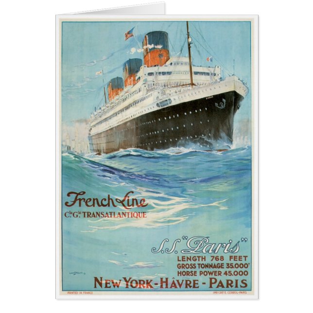 SS Paris - die französische Linie (Vorne)
