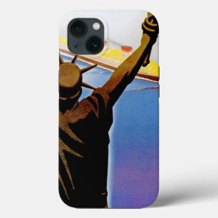 ss Rex vorbeiführende Freiheitsstatue Case-Mate iPhone Hülle