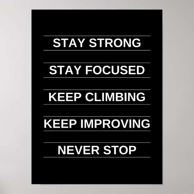 SS, SF, KC, KI, NS - Poster motivationnel (Devant)