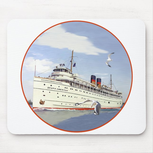 SS Südamerika Mousepad (Vorne)
